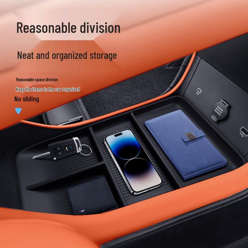 Deep Blue S07 Center Console Storage Box: Car Armrest Interior Modification Accessories