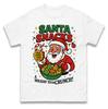 Santa Snacks Christmas T Shirt Tshirt Mens Womens Unisex Tops Tees