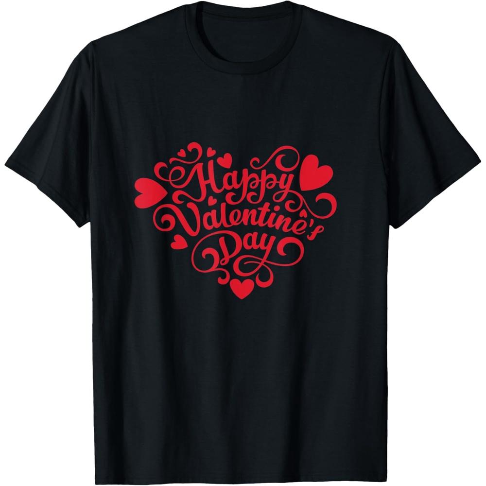 Happy Valentine s Day Cotton Men T Shirt XS