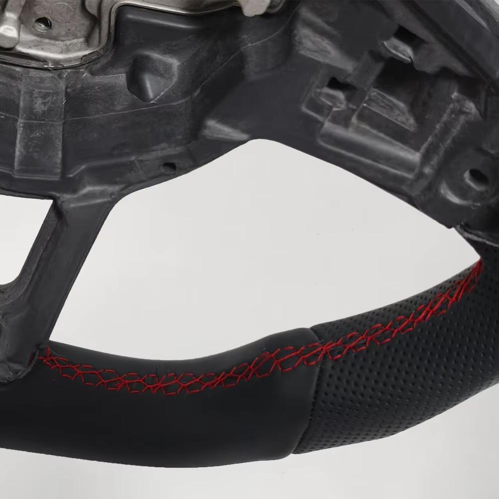 Kohlefaser Lenkrad Leder Sport Für Volkswagen Tiguan Golf 7 7.5 GTI GTE 2013-2019 Persönlich Angepasstes Autozubehör