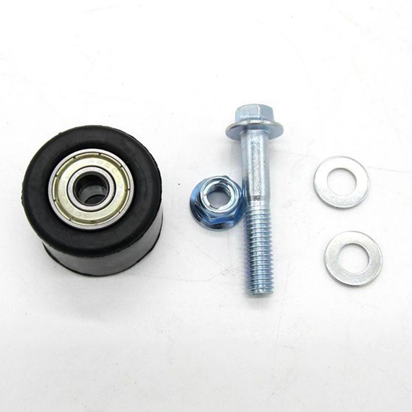 8MM Chain Roller Set Wheel Guide With Screw Motorcycle Part Bolt Durable 1Set