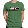 Klassiek SC Motorfiets Grafische Print T-shirt Unisex Dames Katoenen Casual Shirt Premium Kwaliteit Outdoor Streetwear Unisex Top