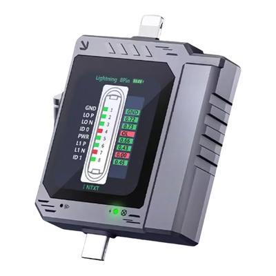Easy Carry  Phone Connector Tester with High Definition Display Diagnostic Tool for Efficient Repair & Reduced Errors Risk