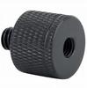 Adapter sleeve reduction 1/4" to M5 tripod black for 20 mm tripod