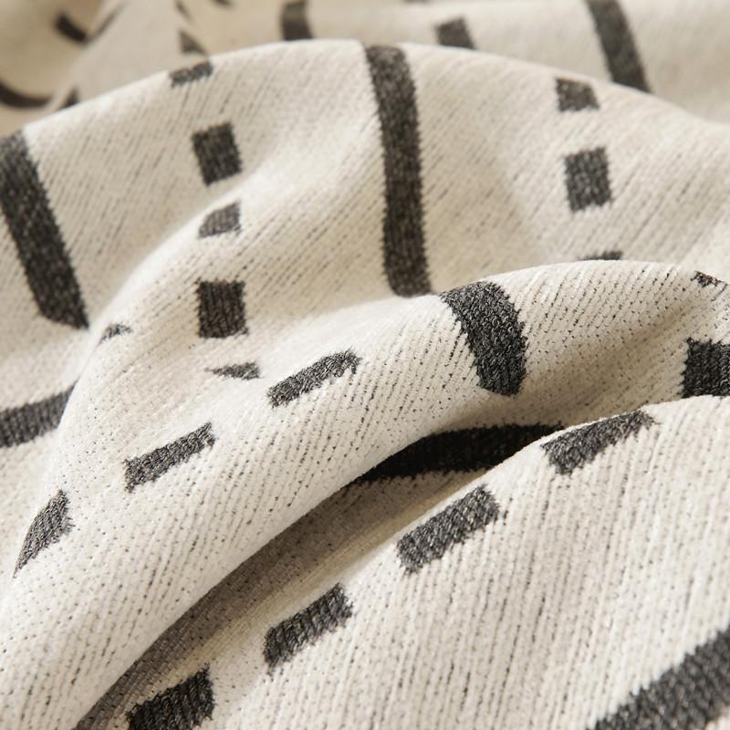 Geometry Chenille Sofa Cover Cloth Sofa Blanket Cover Full Cover Universal Couch Towel Cover Dust Proof Sofa Cushion Cover