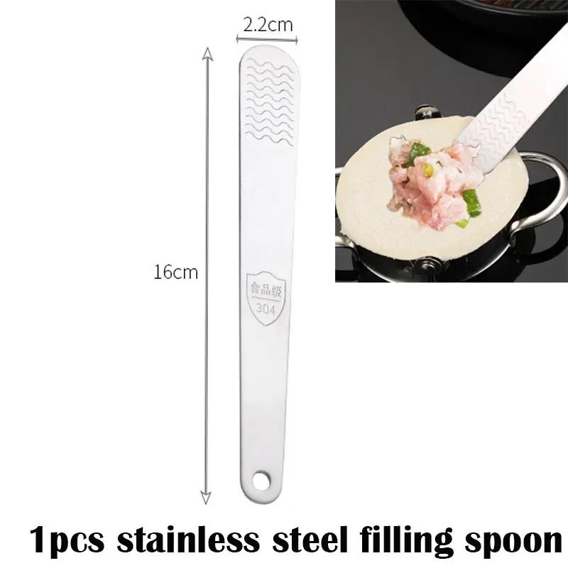 2 In1 Dumpling Machine Dumpling Manufacturing DIY Kit Wrapper Presser Manual Labor-Saving Ravioli Dough Skin Molder Machine