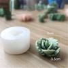 3D Cactus Succulents Silicone Mold For Jelly Chocolate Ice Making Cake Baking Gypsum Wax Concrete Candle DIY Resin Art Mould