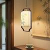 Vintage Song Dynasty Style Chandelier - Fabric Pendant Lamp for Tea Room, Bedroom, or Study