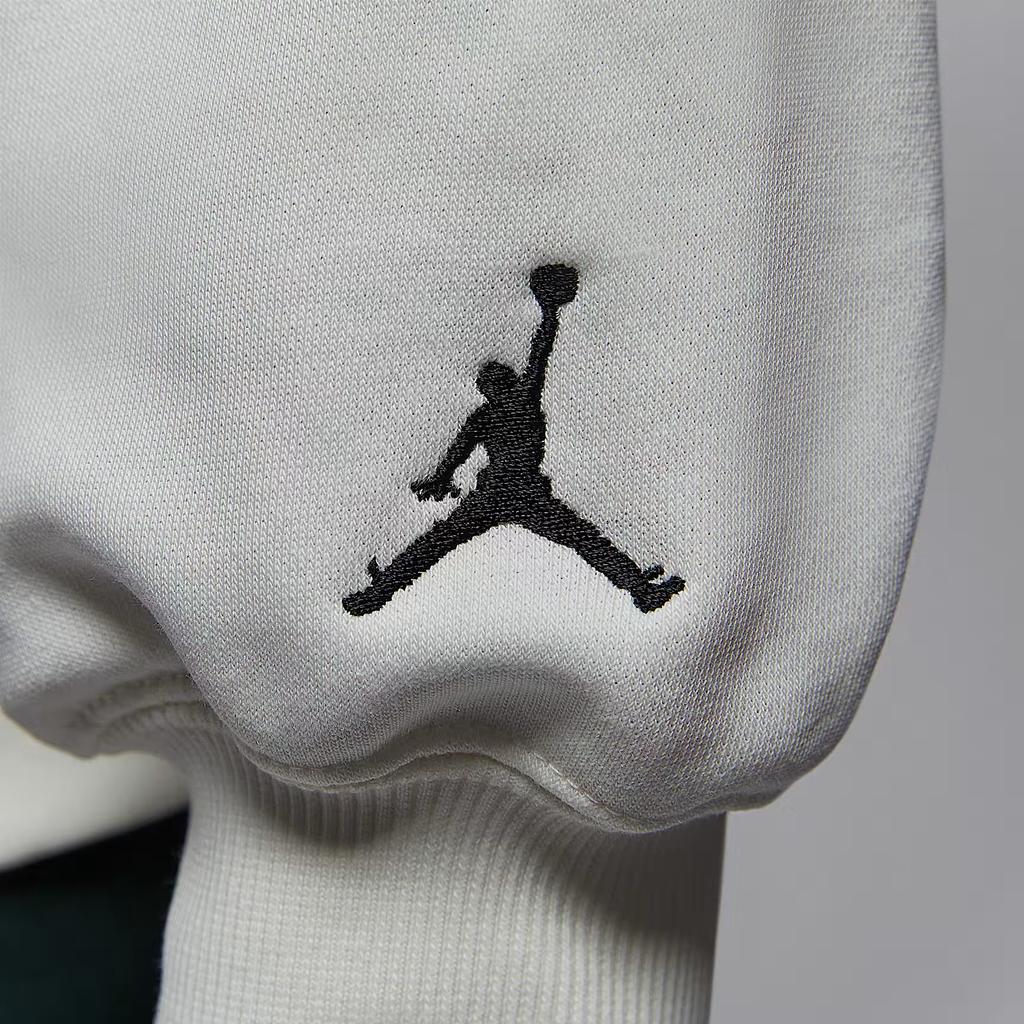 Jordan Brooklyn Fleece Comfortable Simple Solid Color Long Sleeve Sweatshirt Men Sweatshirt IM6318-133
