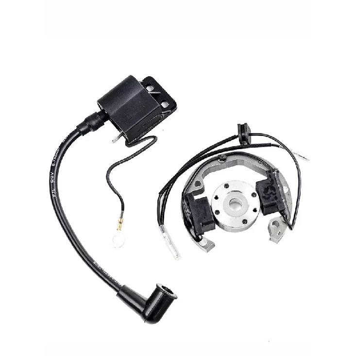 Mini Motorcycle 50cc Accessories Ignition Coil Pit Bike for 50 SX Electric and Ignition Internal Rotor Stator Magneto Gy6