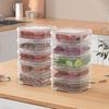 5/10 Pcs Frozen Meat Preservation Box Refrigerator Food Retain Freshness Storage Jar Home Kitchen Vegetable Storage Organizer