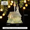 Green Elk & Snowflake Christmas Tree Decorations - Ornaments for a Festive Atmosphere