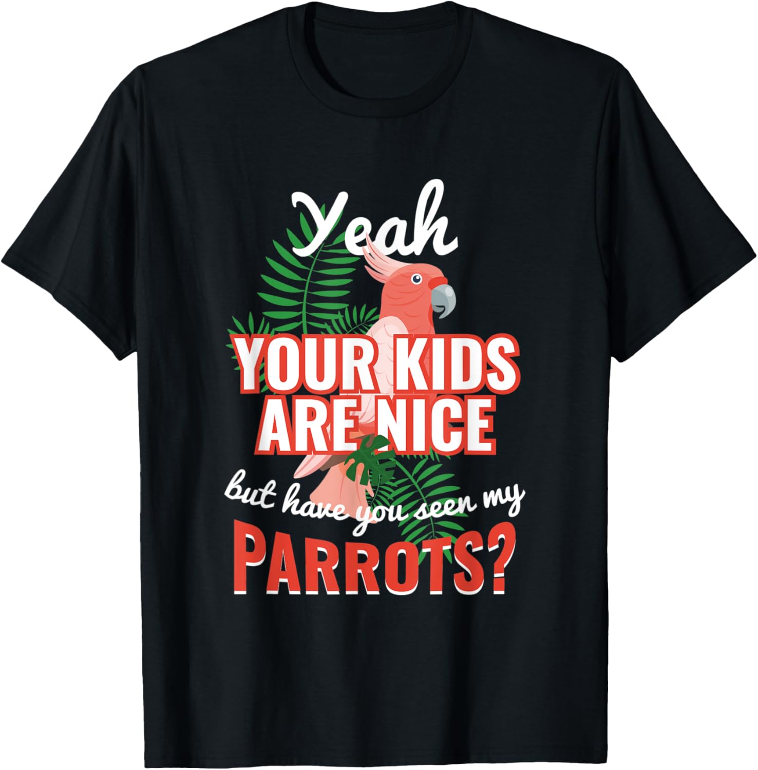 

Parrot Lover Funny Saying Graphic Printed Casual Short Sleeve TShirt Women Summer Round Neck Soft Tshirt Clothing 4XL