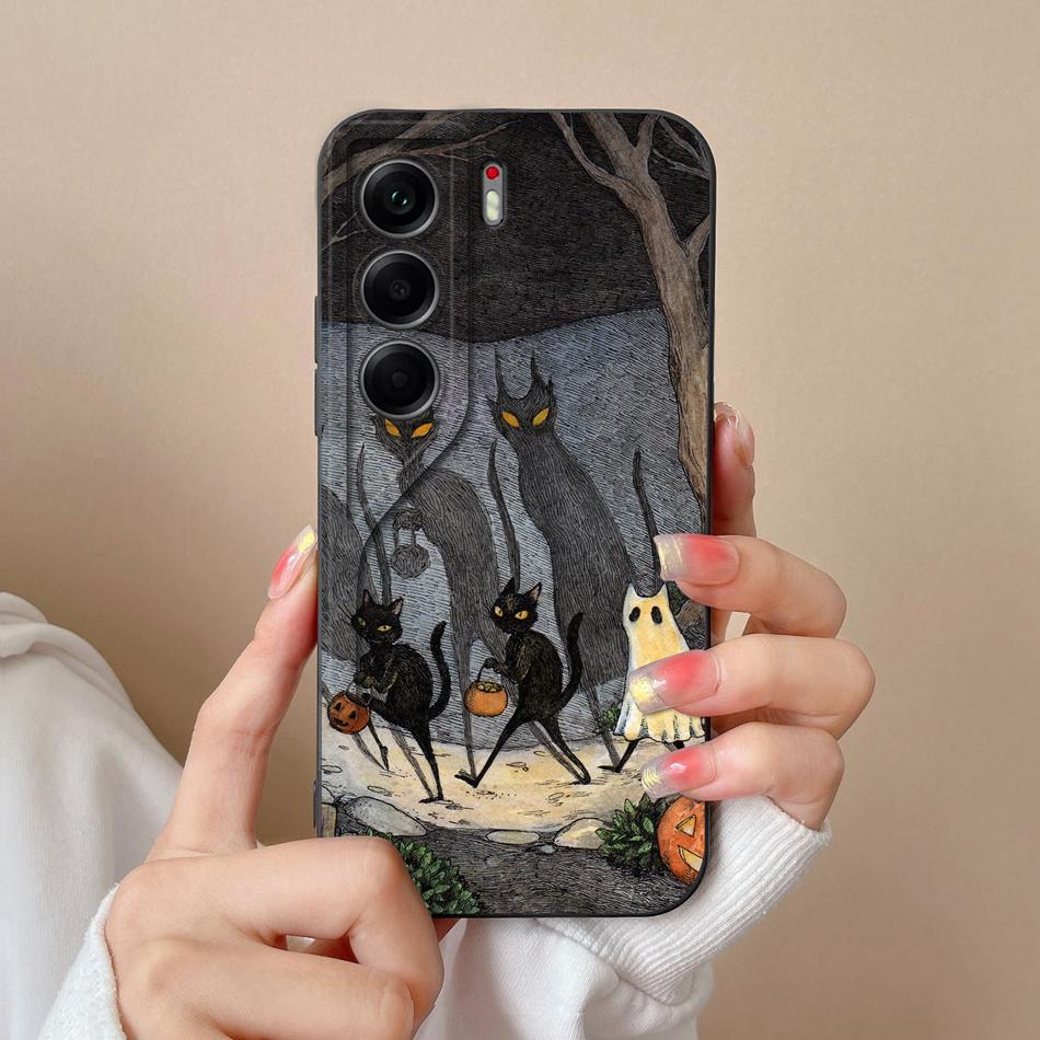 For Tecno Camon 40 Pro Phone Case Cute Animals Soft Back Cover Liquid Silicone Phone Shell For Camon40 Pro 4G 5G Anti Drop Funda