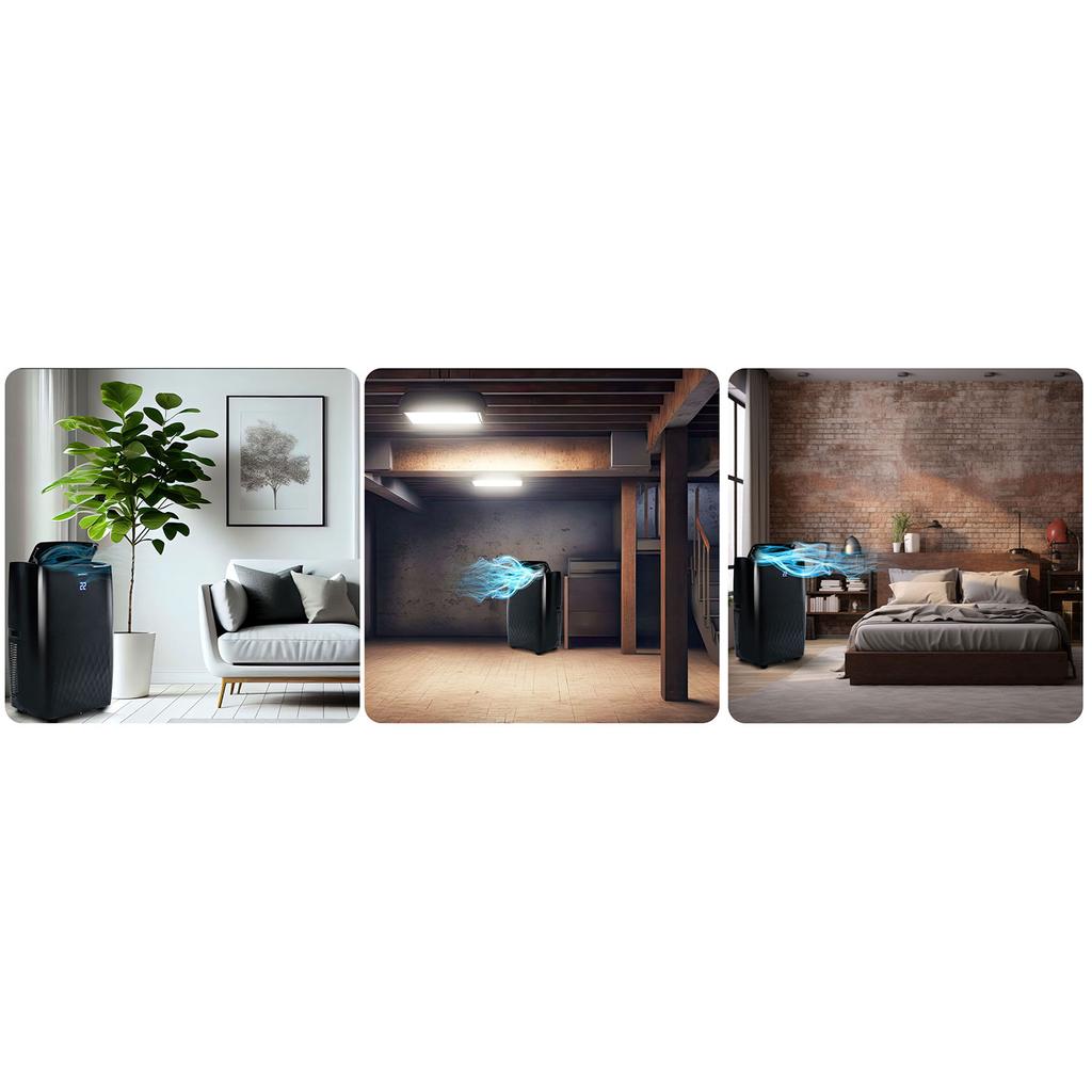 Draagbare Airconditioner Met Afdichting 14000 Btu Luchtontvochtiger Verwarming Berdsen Bd-581