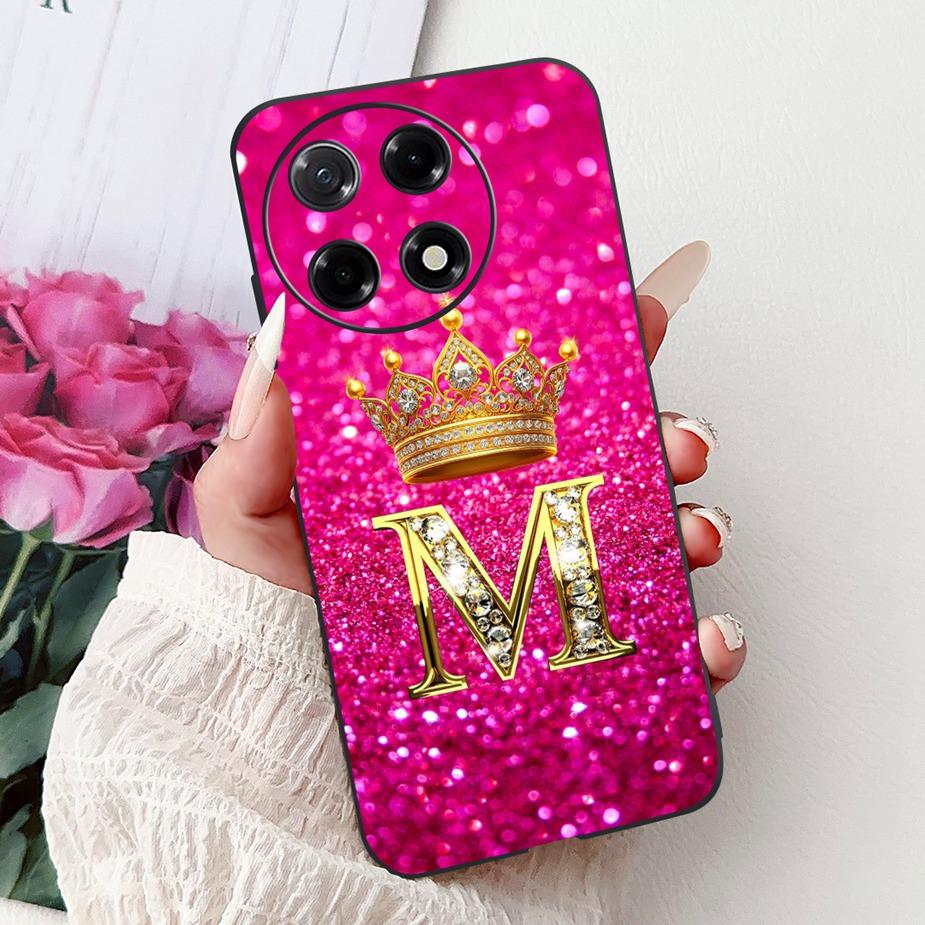 For Tecno Camon 30S Case Camon30 Pro CL8 New Crown Letters Cover Soft Silicone Case For Tecno Camon 30 Premier Camon30 5G Fundas
