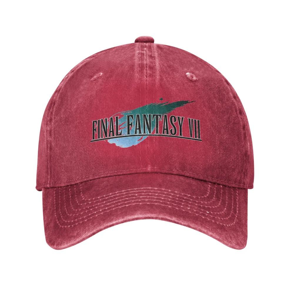 2025 Summer Final Fantasy VII FF7 Merch Baseball Cap Men Women Casual Funny Video Games Caps Hat Adjustable Trucker Hat