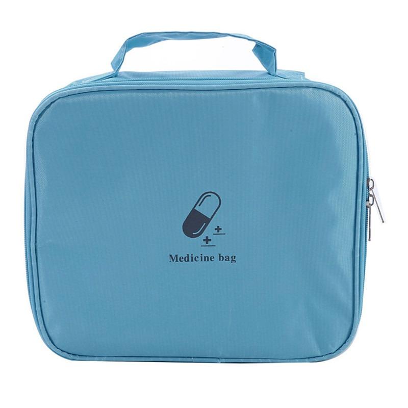 Lightweight Small Medical First Aid Kit Empty Medical Storage Pouch for Home Outdoor Travel Camping Hiking