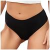 Laser-Cut Panties Women's Briefs High Waist XXL