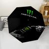 Monster Energy LOGO Print Automatic Umbrella, 8 Rib Iron Frame, Plastic Handle, Suitable for Outdoor Travel &Daily , Ideal Gift