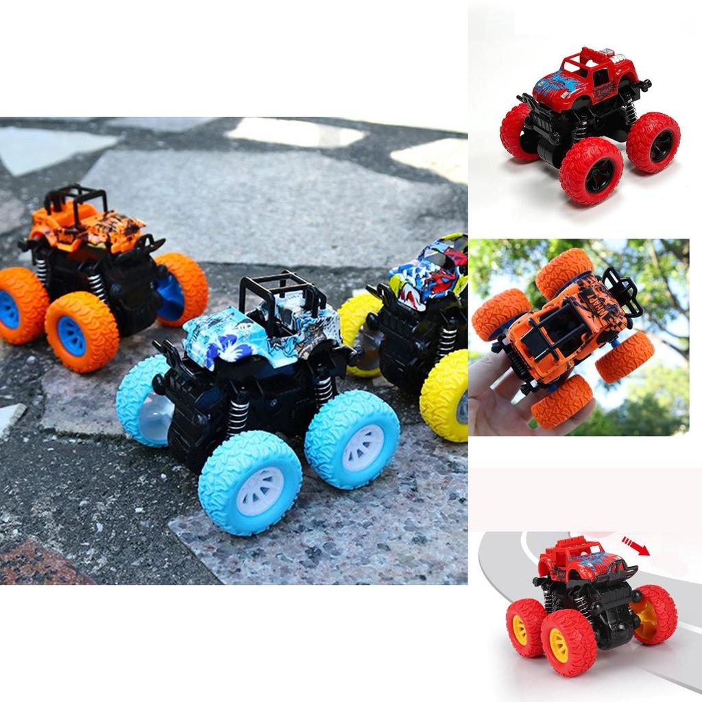 Dynamic Inertia Four-wheel Drive Toy Car With Powerful Suspension System For Kids