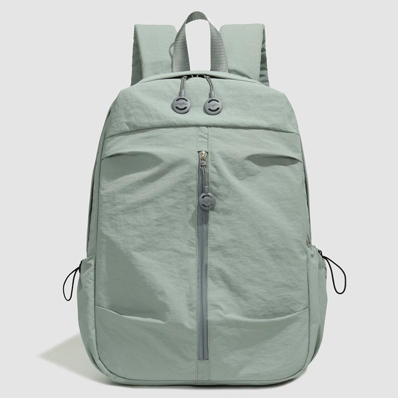 Schoolbag Korean Version of Simple Backpack Student Fashion High Value Schoolbag Versatile Flash Large Capacity Lightweight Travel Bag