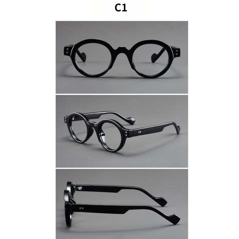 Ladies' Glasses, Light Retro Round Glasses for Men and Women