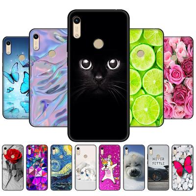 Pro Huawei y6 2019 Pouzdro Měkký Silikonový Kryt Telefonu Pro Huawei Y6 2019 y 6 MRD-LX1 MRD-LX1F černé tpu pouzdro