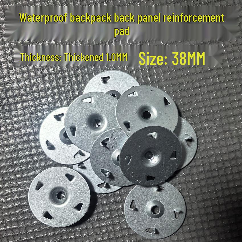 

Four-Prong Hot-Dip Galvanized Rust-Proof Thickened Backplate Gasket 100 pcs per pack