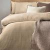 Yard Chunky Cotton Waffle Duvet Cover Set