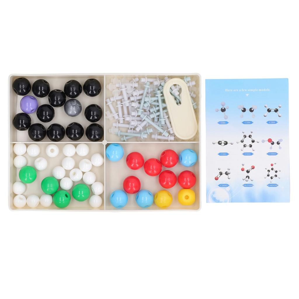 Molecular Model Kit Student Teacher Organic Inorganic Chemistry Learning Tool Set