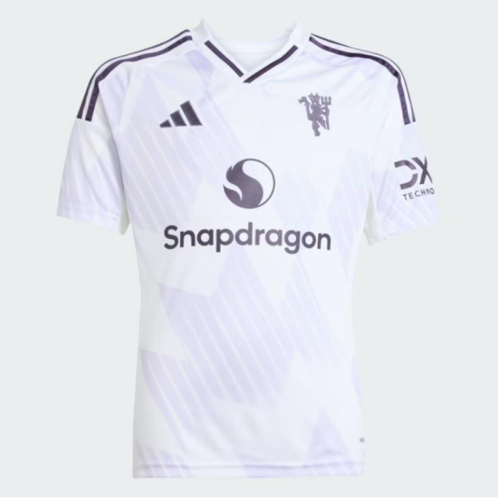 Adidas Kids 25 26 Manchester United Away Jersey white/150