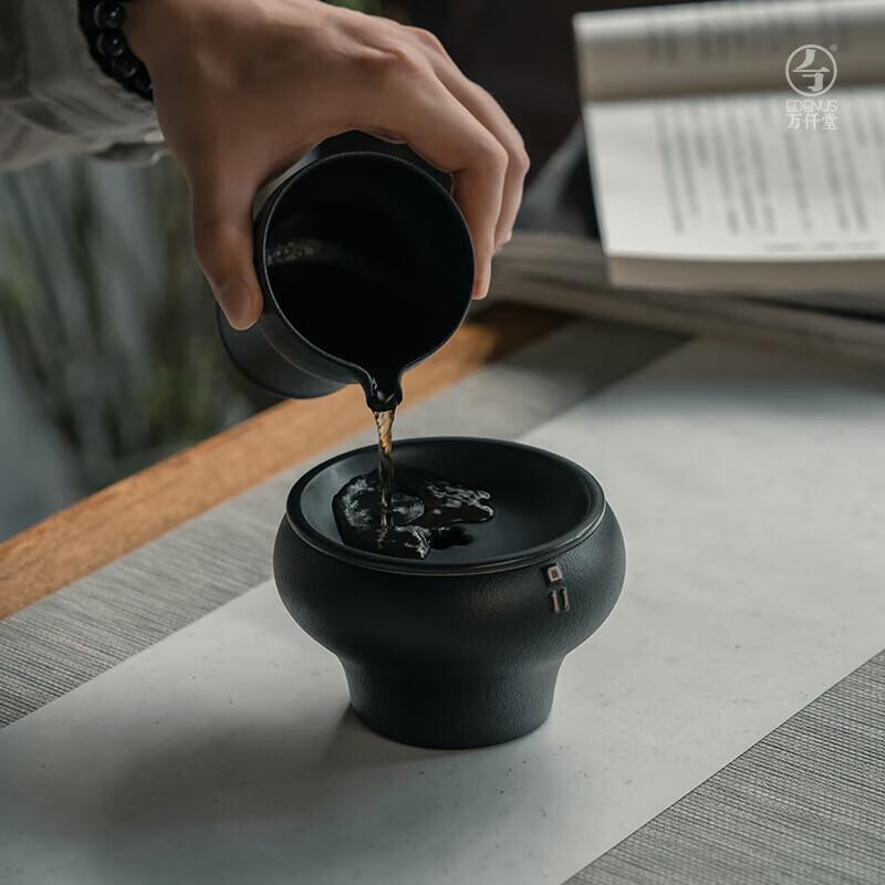 Wan Qiantang Ceramic Kung Fu Tea Set