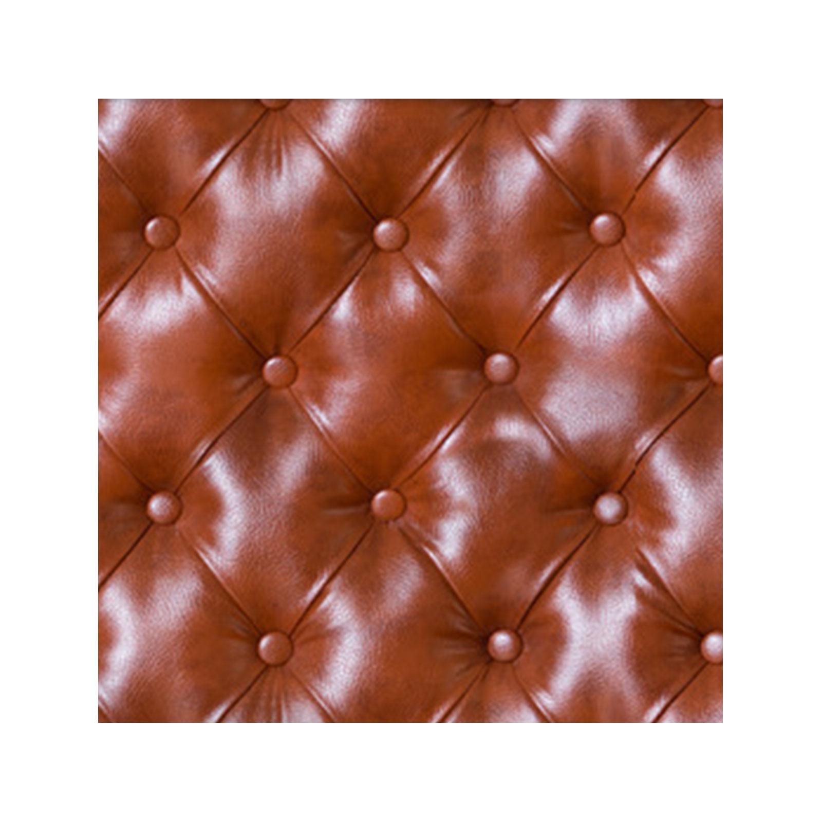 

3D Three-dimensional Wall Sticker Self-adhesive PVC And Imitation Leather Texture Background Wallpaper One Size