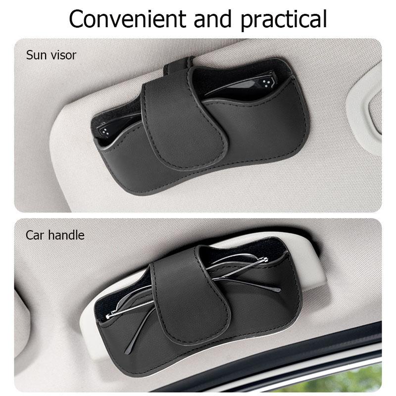 AABHK1 Parasole per auto portaocchiali portaocchiali in pelle per Chevrolet Cruze Spark Captiva Suburban Camaro Malibu Trax Aveo Equinox
