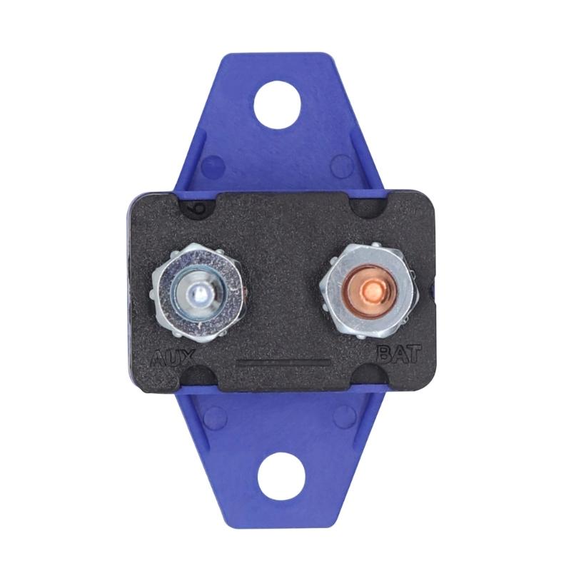 2Pieces 15A Automatic Reset Circuit Breakers Overcurrent Protectors 6-28VDC Systems Plastic Housing Mounting Wing Design