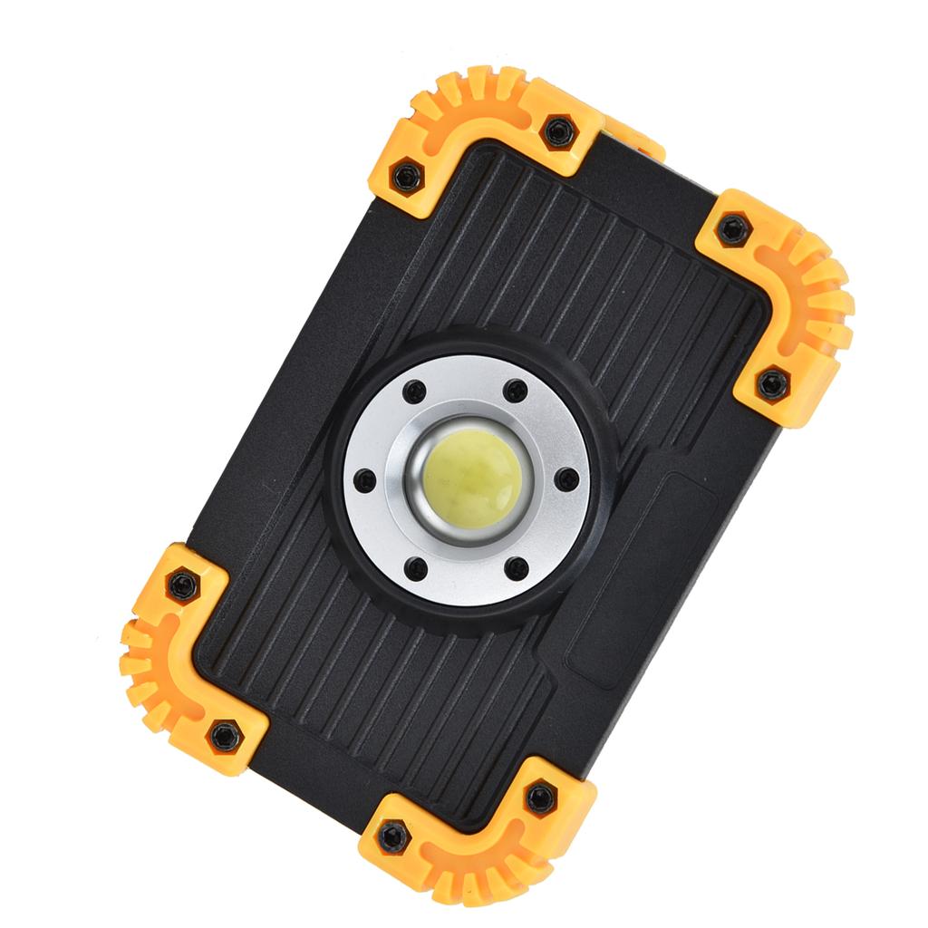 LED Emergency Flood Light Mini COB Work Light Portable Round USB Charging Camping Light for Outdoor