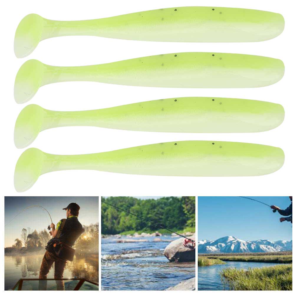 

20 шт 7,5 см мягкие пластиковые рыболовные приманки с т-образным хвостом личинка червь приманки рыболовные снасти аксессуары