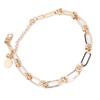 Fashionable Choker Necklace Hip Hop Geometric Pattern Alloy Necklace Clothes Accessory