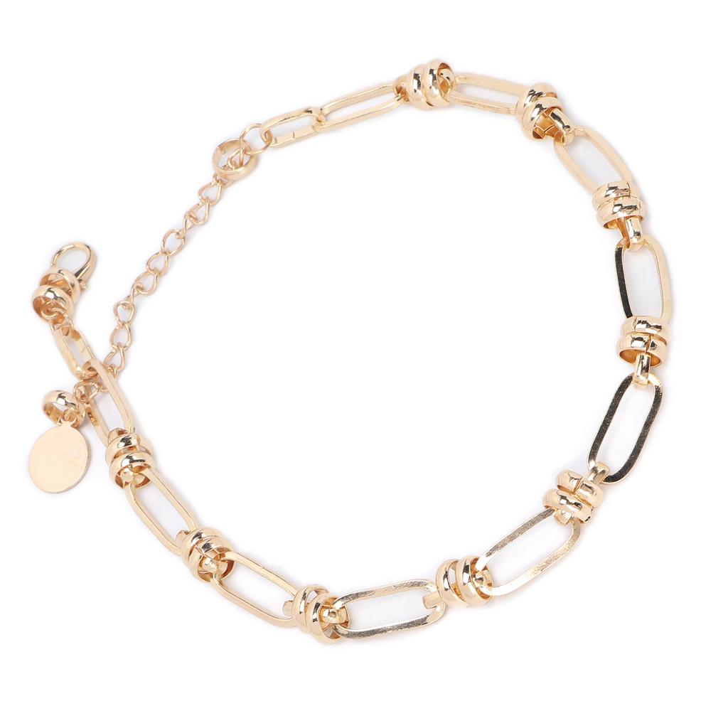 Fashionable Choker Necklace Hip Hop Geometric Pattern Alloy Necklace Clothes Accessory