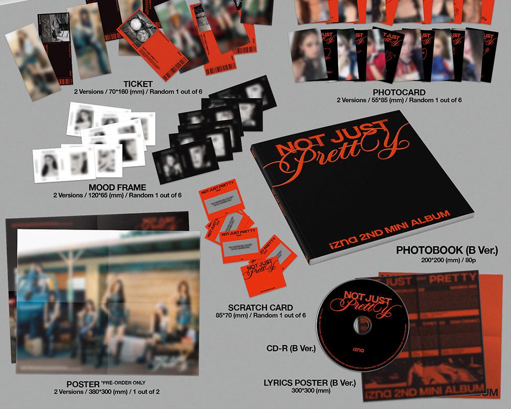 (PHOTOBOOK ver.) izna [Not Just Pretty] 2nd Mini Album