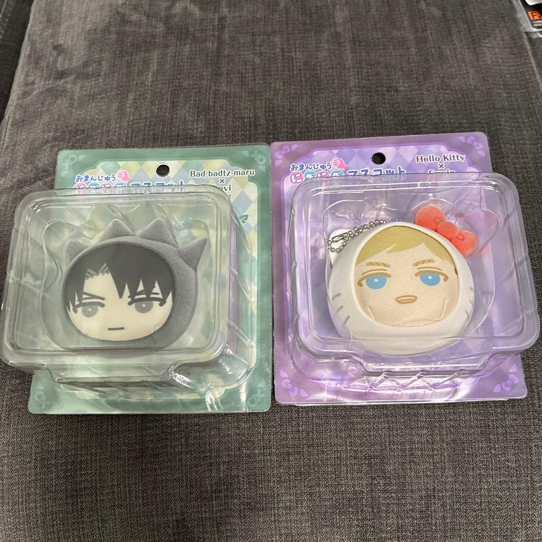 

[USED] Attack on Titan Sanrio Manju Squeeze Mascot Levi Erwin