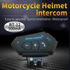 Motorcycle BT Helmet Headset Wireless Hands-free Call Kit Stereo Anti-interference Waterproof Music Player Speaker