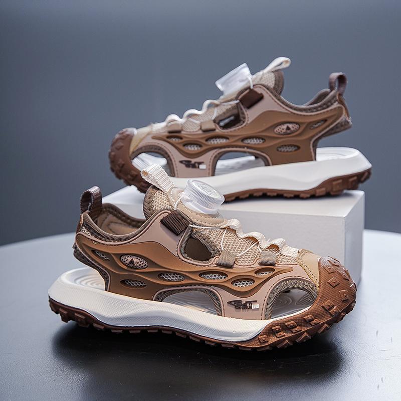 Children's Shoes Casual Shoes Parent-Child Shoes Trend Shoes Children's Trend All-Match Casual Fashion Rotating Button Shoes Basketball shoes