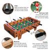 Mini Wooden Table Football Game Soccer Toy Kids Childrens Portable Foldable Indoor Outdoor Camping Party Games Birthday Gift