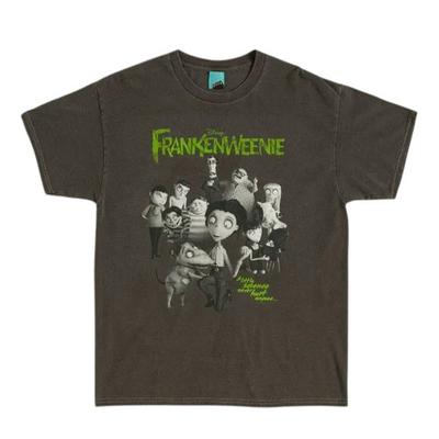 Frankenweenie Unisex Adult Vintage Wash T-Shirt