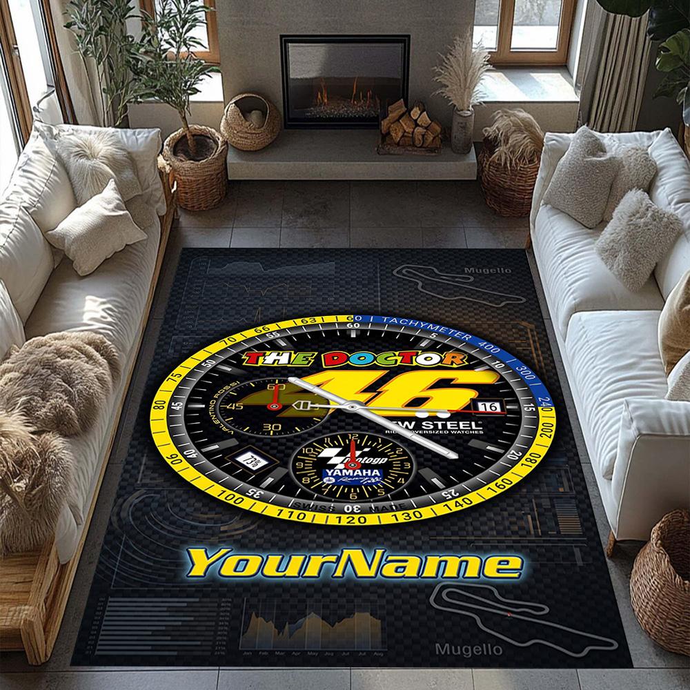 Doctor46 Customize Text Floor Rug Office Rug Perfect For Dormitory Outdoor Decorate Room Bedrooms Antislip Rug Decorate Offices