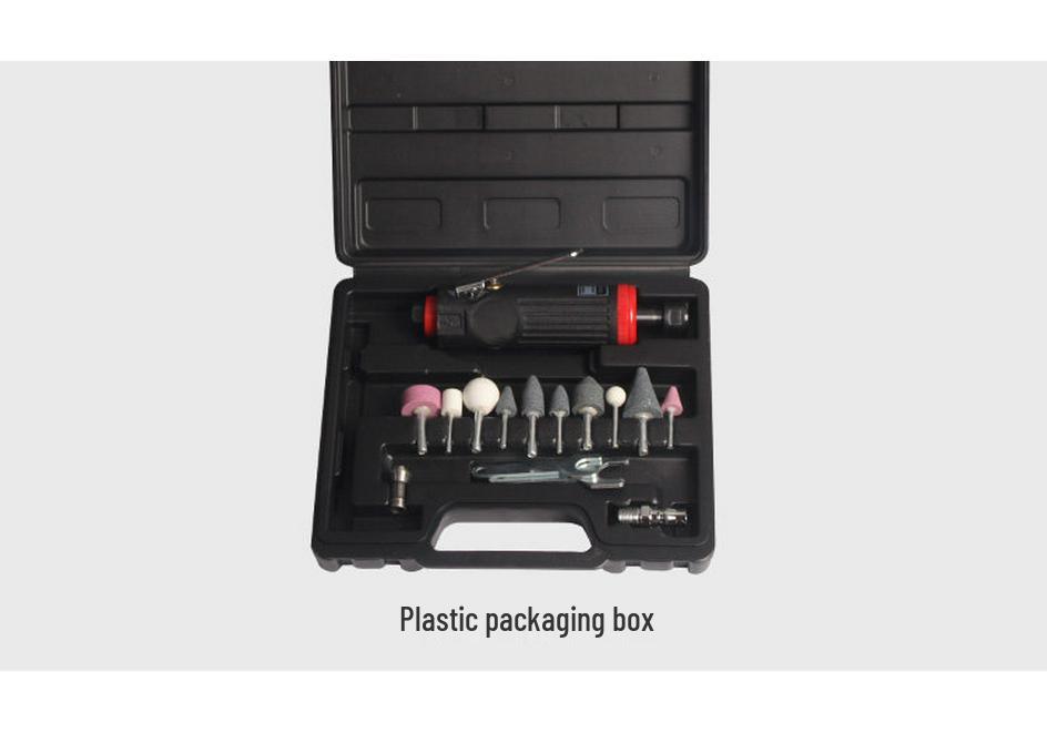 High-Speed Air Grinder and Polisher Kit for Tire Repair and Engraving