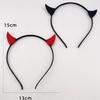 2pcs/Pack 3D Devil Funny Headband Hair Hoop,Devil Accessories,Hairband,Hair Hoop Headbands ,Halloween Costumes Holiday Essential