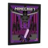 Minecraft Ender Dragon Duel Lenticular 3D Print